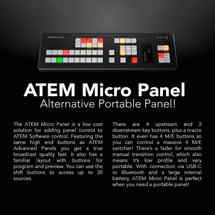 Produktbild Blackmagic Design ATEM Micro Panel