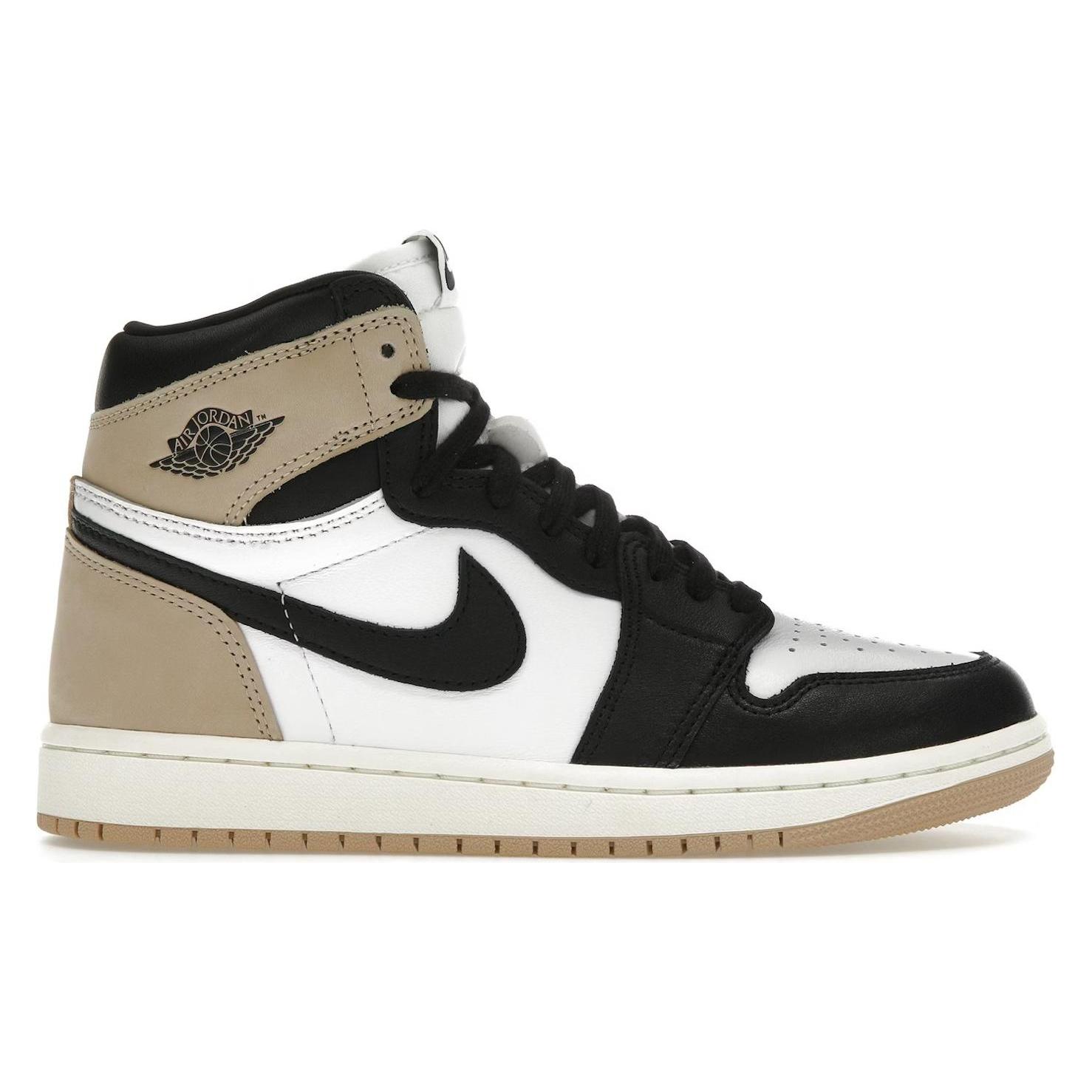 Jordan, Damen, Sneakers, 1 Retro High Og Latte (Women's), Mehrfarbig, Weiss, Schwarz, Braun, (40.5)