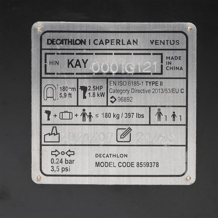 Actual product image Caperlan 180