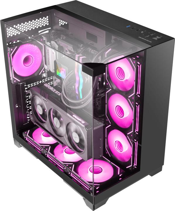 Actual product image Mars Gaming Mc-Vision (mATX, Mini-ITX, ATX)