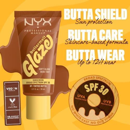 Actual product image NYX Professional Make-Up Buttermelt Glaze (07 Toffee Butta)