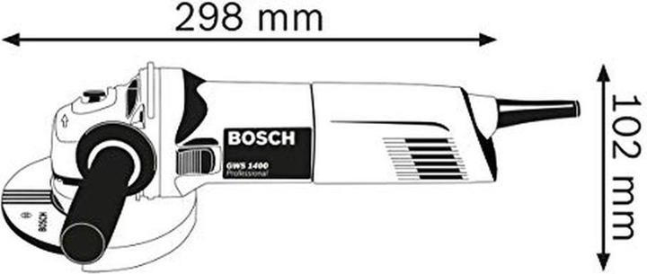 Actual product image Bosch Professional Gws 1400 (125 mm)