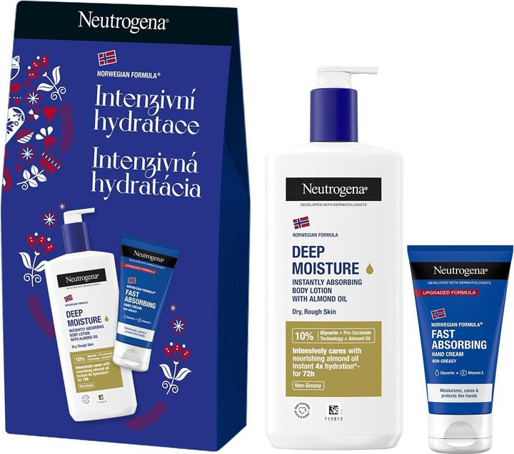 Neutrogena Geschenkset Körperpflege Intensive Flüssigkeitszufuhr (Lichaamsverzorgingsset)