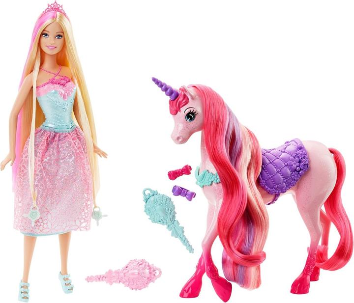 Produktbild Barbie Prinzessin und Einhorn