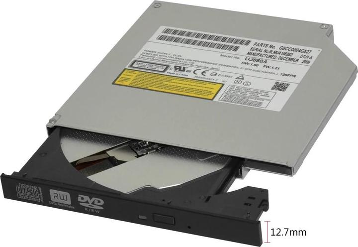 Actual product image Dell ASSY DVD+/-RW Drive, 12.7mm (DVD writer)