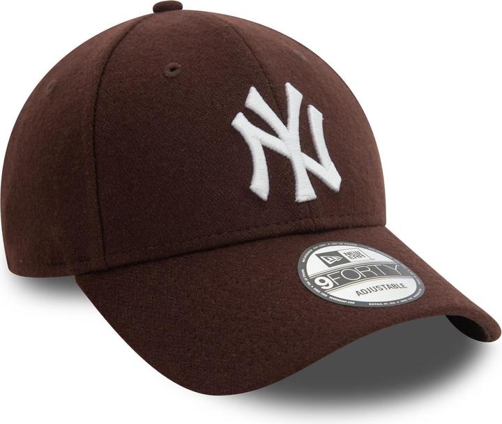New Era 9Forty Snapback Cap - MELTON New York Yankees braun