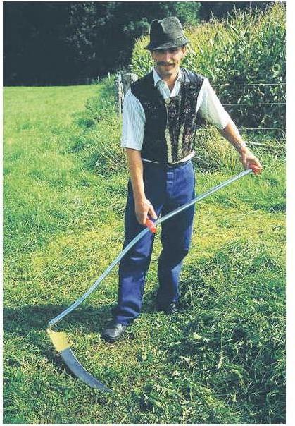 Actual product image Kerbl Folding scythe ground joint