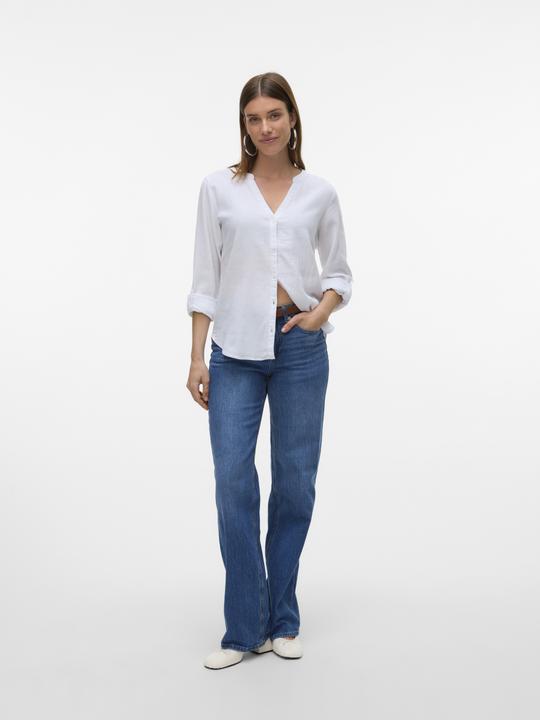 Immagine prodotto Vero Moda Vmlinn Ls V-Neck Shirt Wvn Noos (S)