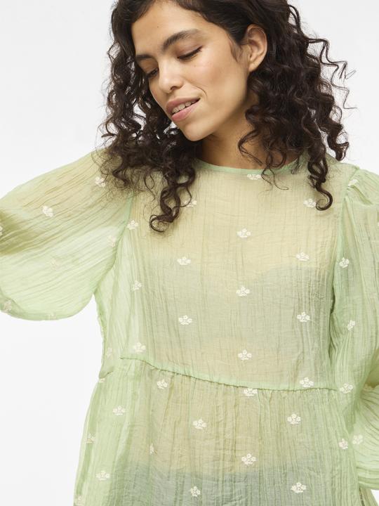 Immagine prodotto Vila VILULLI Rundhals Oberteil mit langen Ärmeln (40)