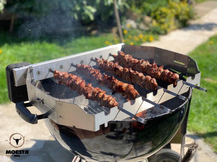 Actual product image Moesta BBQ Grill attachment Churrasco set for Ø 57/60 cm PizzaRing