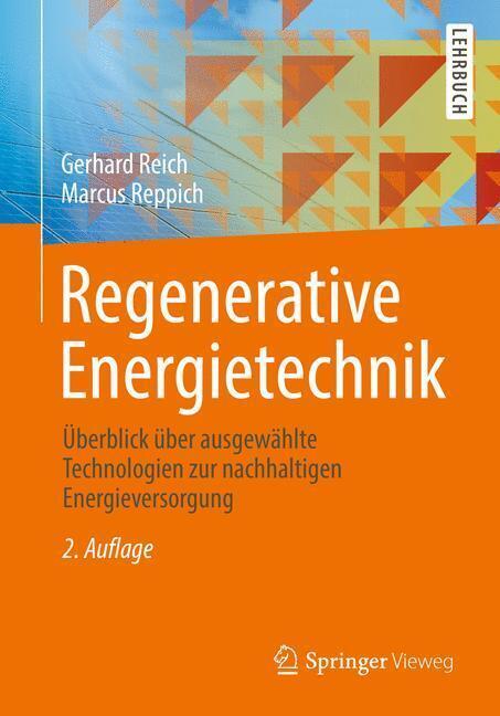 Produktbild Regenerative Energietechnik (Deutsch, Gerhard Reich, Marcus Reppich, 2018)
