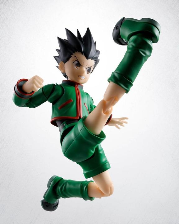 Actual product image Bandai Hunter x Hunter S.H.Figuarts action figure Gon 14 cm