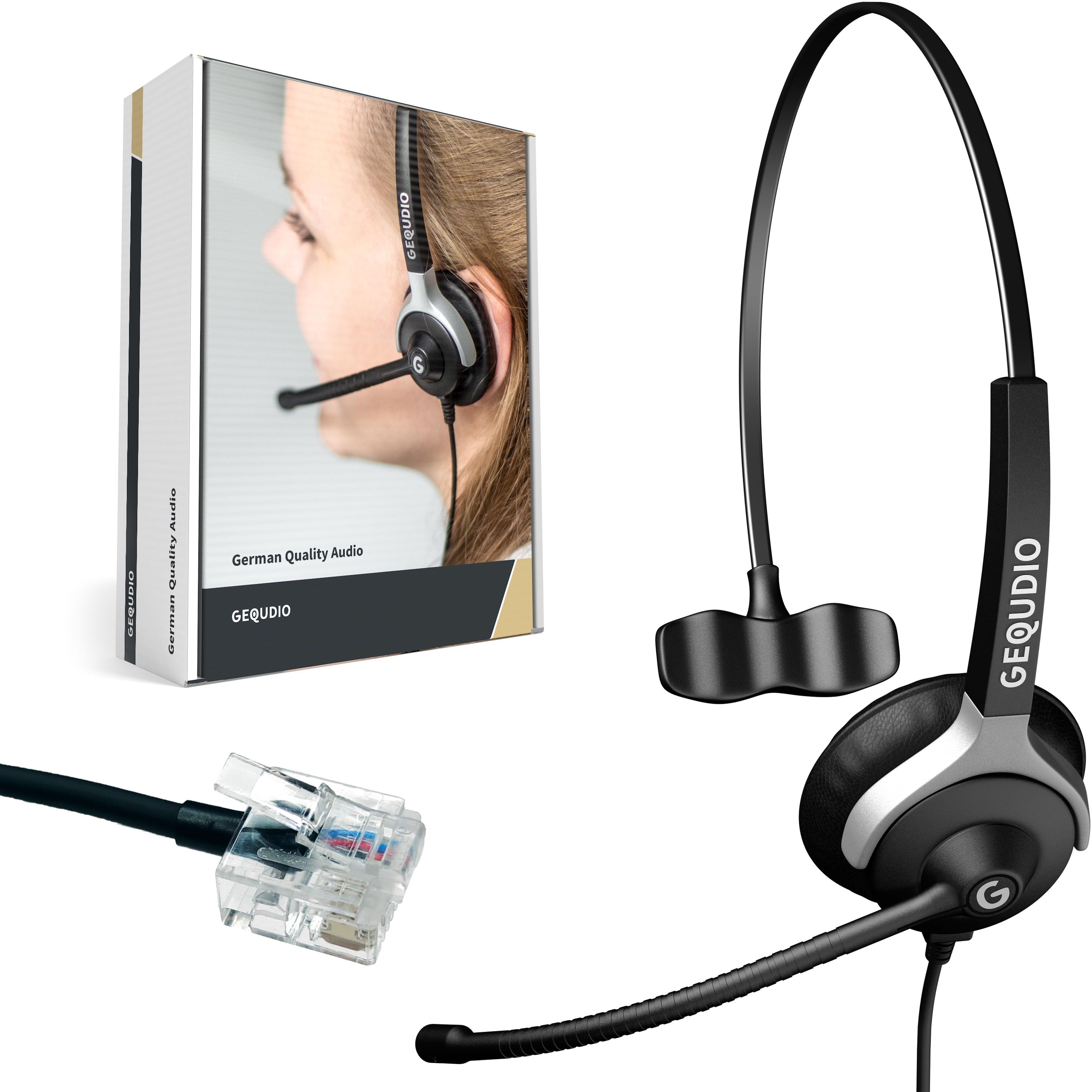 Thumbnail - Gequdio WA9004 (Kabelgebunden), Office Headset, Schwarz