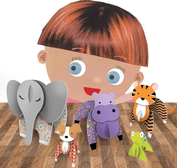 Actual product image Headup Games Make 3D Animals (MU24704)