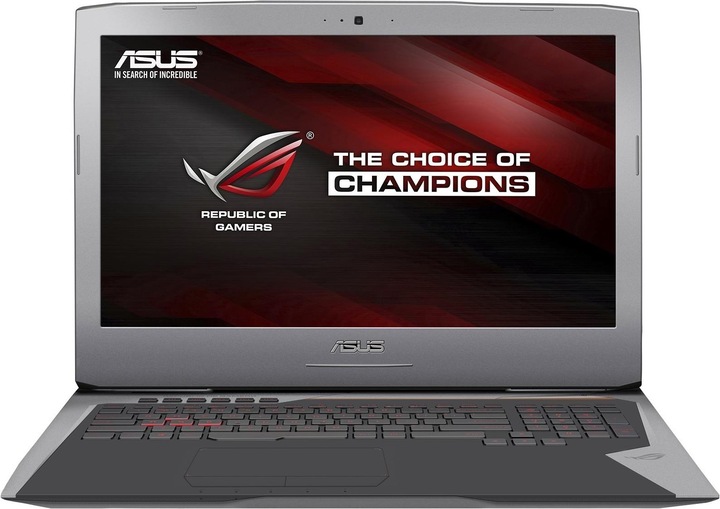 Produktbild ASUS G752vs-Gc075t (17.30", Intel Core i7-6700HQ, 32 GB, 512 GB, CH)