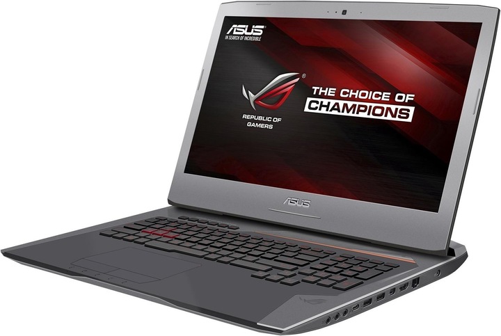 Produktbild ASUS G752vs-Gc075t (17.30", Intel Core i7-6700HQ, 32 GB, 512 GB, CH)