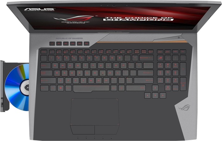 Produktbild ASUS G752vs-Gc075t (17.30", Intel Core i7-6700HQ, 32 GB, 512 GB, CH)