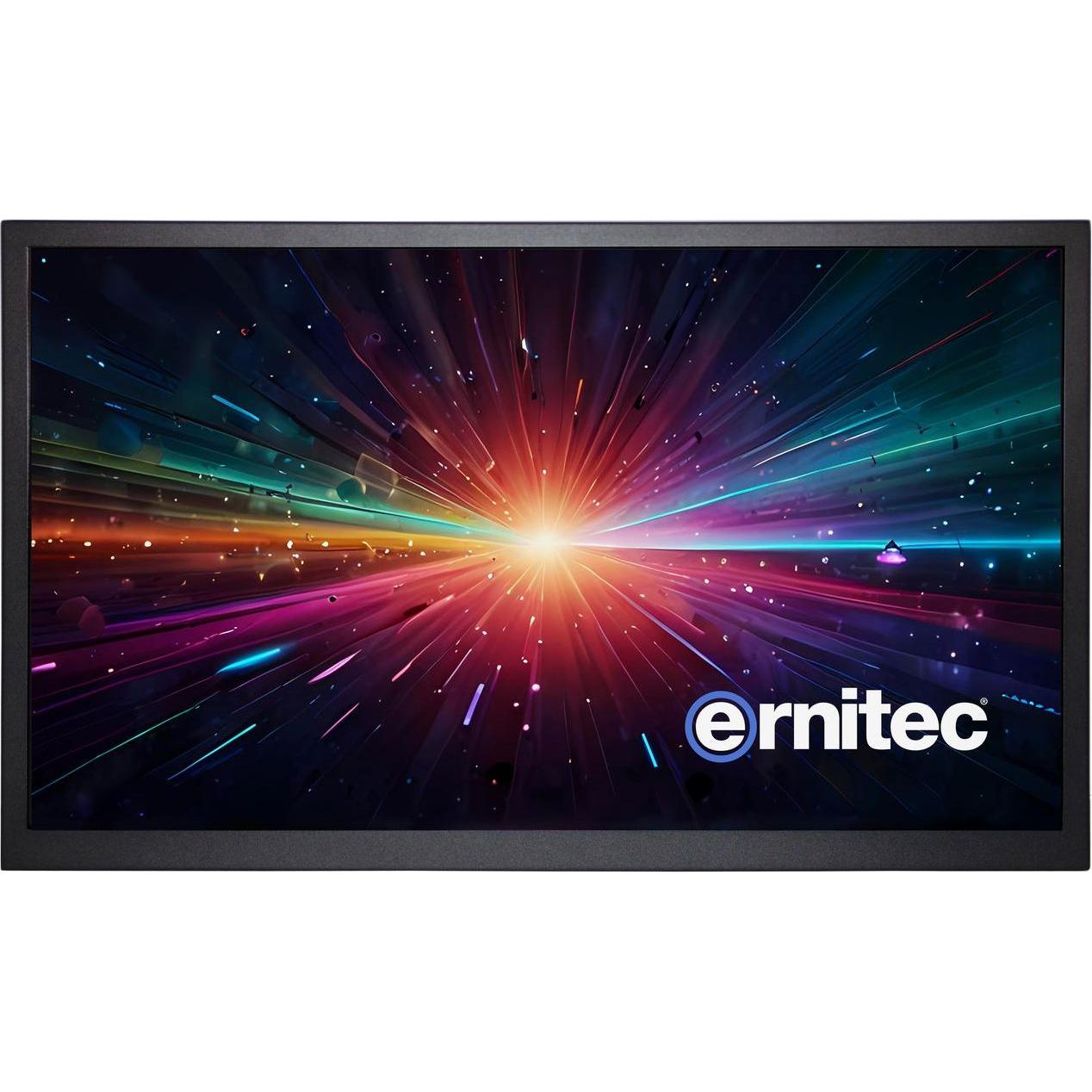 Ernitec Monitor di sorveglianza da 27" per (1920 x 1080 pixel, 27"), Monitor, Nero