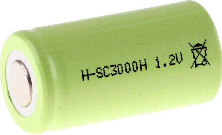Immagine prodotto Mexcel NiMH-Akku Sub-C (1.25 V, 3000 mAh)