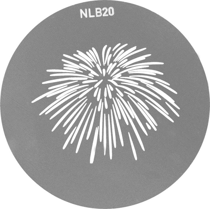 Image du produit Nanlite Gobo Set 2 pour embout de projection Bowens Mount (Diffuseur)