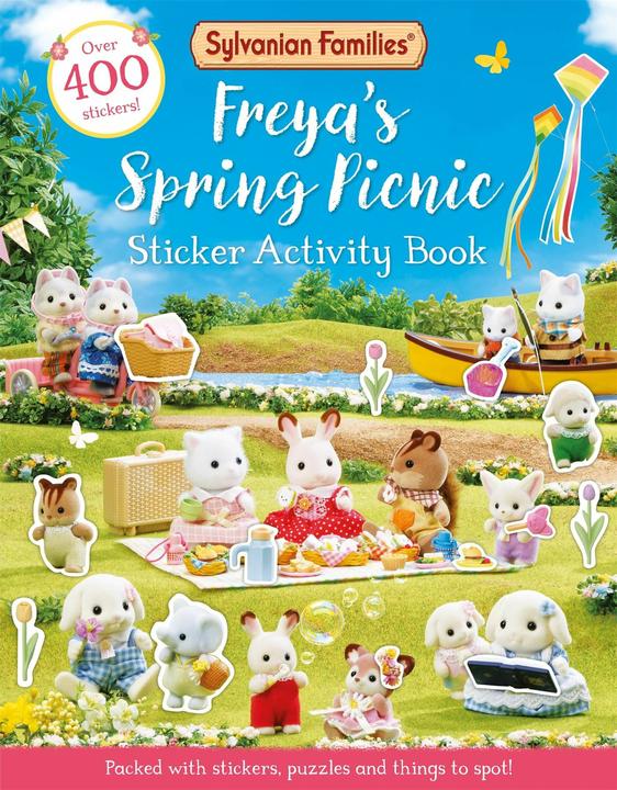 Produktbild Sylvanian Families: Freya's Spring Picnic Sticker Activity Book