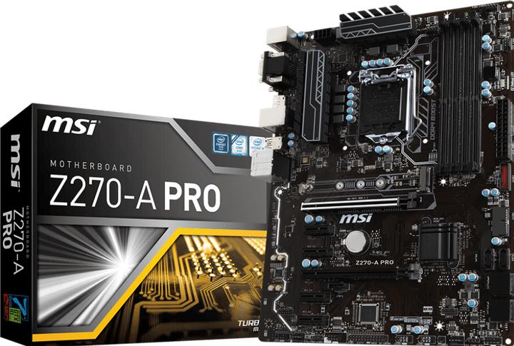 Produktbild MSI Z270-A Pro (LGA 1151, Intel Z270, ATX)