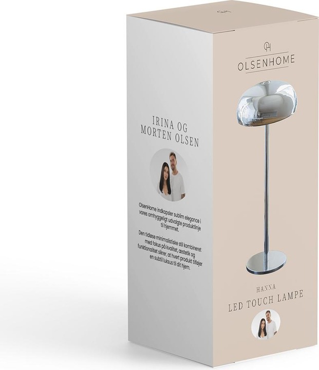 Produktbild Olsen Home - Hanna LED Touch Table Lamp - Silver/Gold