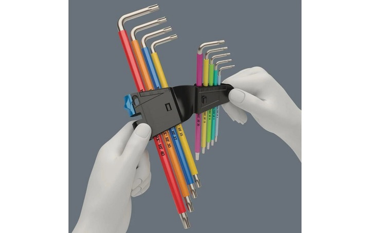 Image du produit Wera 3967/9 TX SXL Multicolour HF Stainless 1