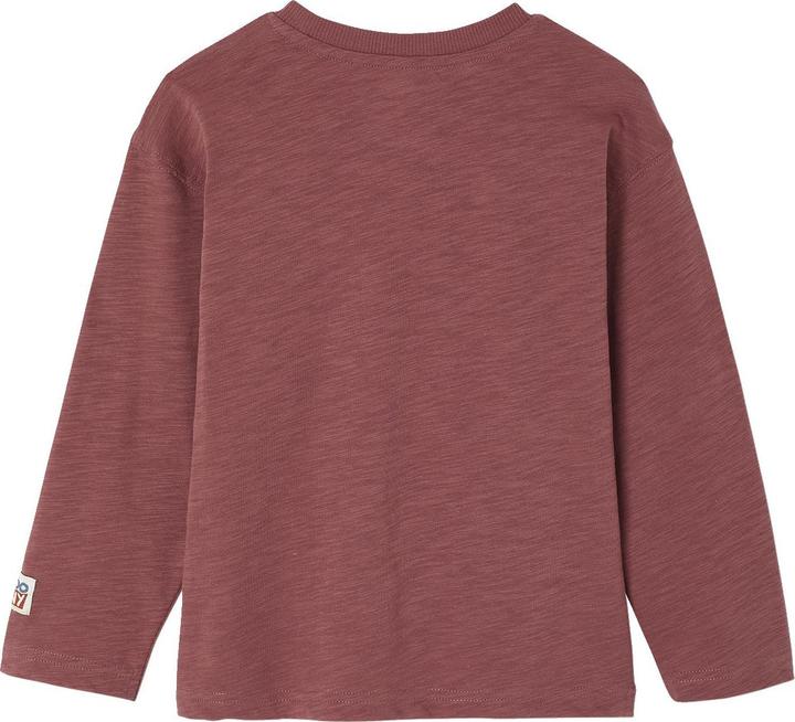 Actual product image Vertbaudet Jungen Shirt mit Flockprint und Recycling-Baumwolle (110)