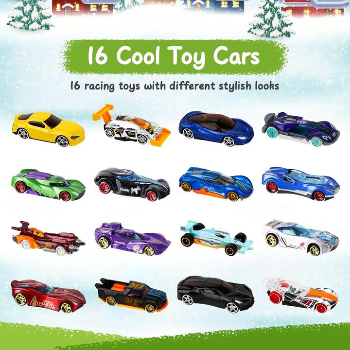 Produktbild Goffii Adventskalender Spielzeugauto
