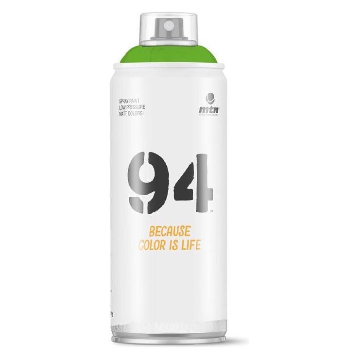 Montana, Kleuren + Verf Voor Doe-het-zelvers, Spuitbus Verf Lichtgroen 94 40 (400 ml)