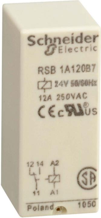 Produktbild APC Schneider Electric GmbH Steckrelais 24V AC RSB1A120B7