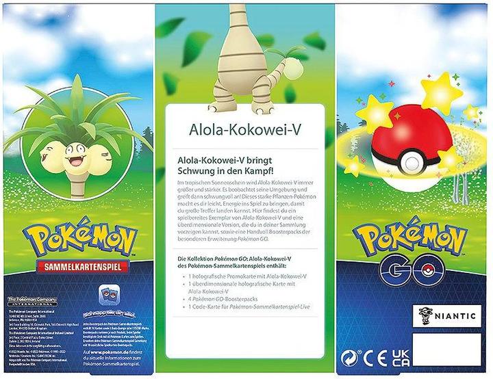 Actual product image Pokémon Pokemon Go V-Box (German, Booster Pack)