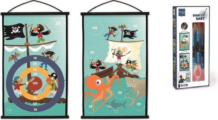 Immagine prodotto Scratch Gioco delle freccette con ventosa pirata