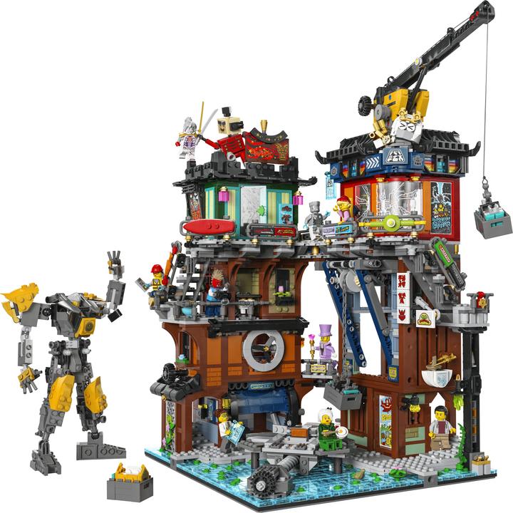 Image du produit LEGO Ninjago City Werkstätten (71837, LEGO difficiles à trouver, LEGO Ninjago)