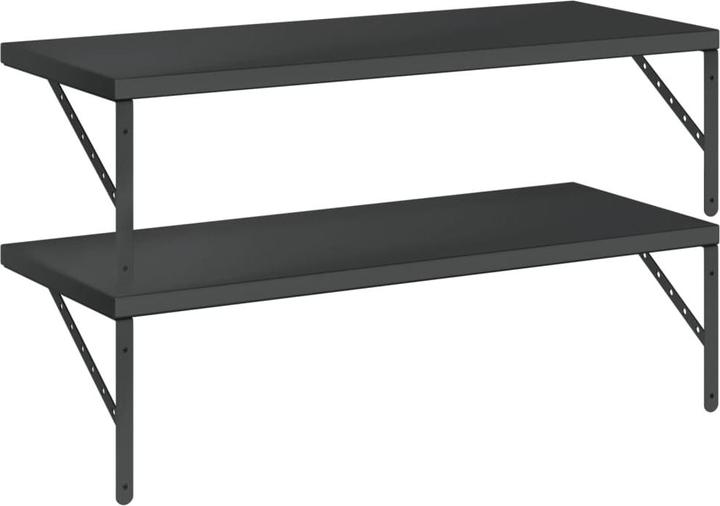 Image du produit vidaXL Étagères murales 2 pcs. 100 x 40 cm Noble (100 x 40 x 3 cm)