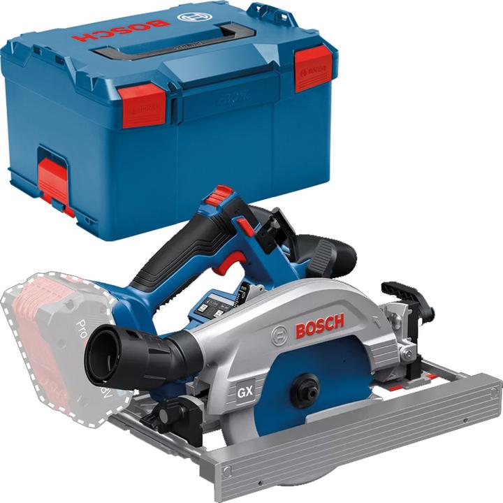 Productafbeelding Bosch Professional Accucirkelzaag GKS 18V-57-2 GX Professional solo, 18 volt (blauw/zwart, zonder accu en lader)