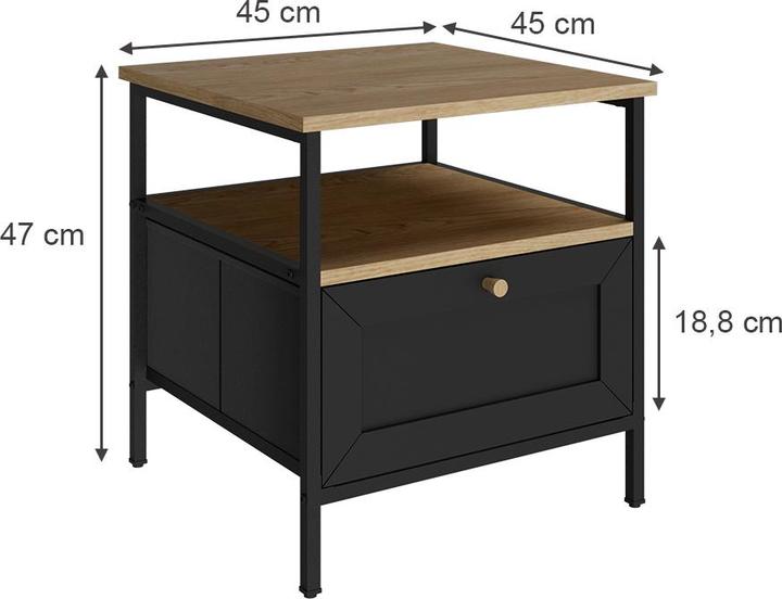 Produktbild Vicco Lunis (45 x 45 x 47 cm)