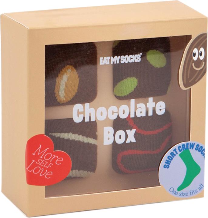 Actual product image Eat My Socks Chocolate Box (Single pack, One size)