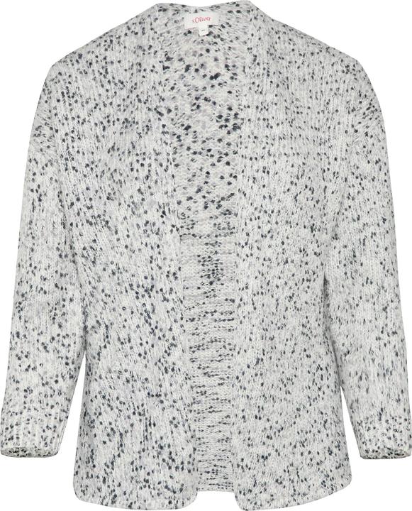 Immagine prodotto S.Oliver Strickjacke Melierter Cardigan mit weiten Ärmeln im Relaxed Fit (44)