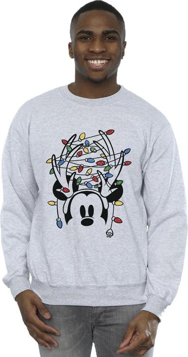 Produktbild Disney Mickey Mouse Christmas Head Lights Sweatshirt (XL)