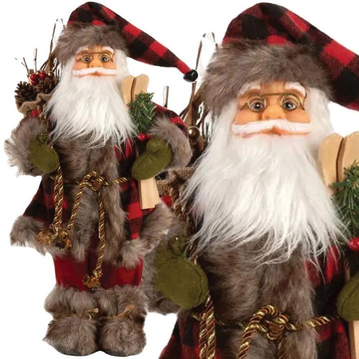 Productafbeelding DKD Home Decor Consumer electronics OEM SCANDINAVIAN SAINT CLAUS CHRISTMAS FIGURINE FOR CHRISTMAS PREMIUM 45CM (1 -Part)