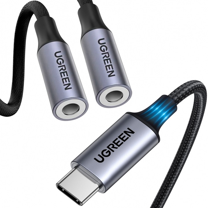 Actual product image Ugreen USB-C - 3.5mm socket (0.25 m, 3.5mm jack (AUX))