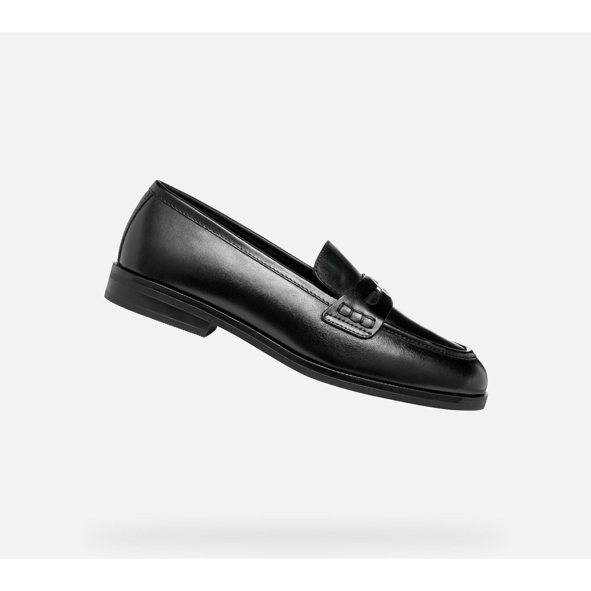 Geox, Damen, Halbschuhe, Cloridie, Schwarz, (36.5)