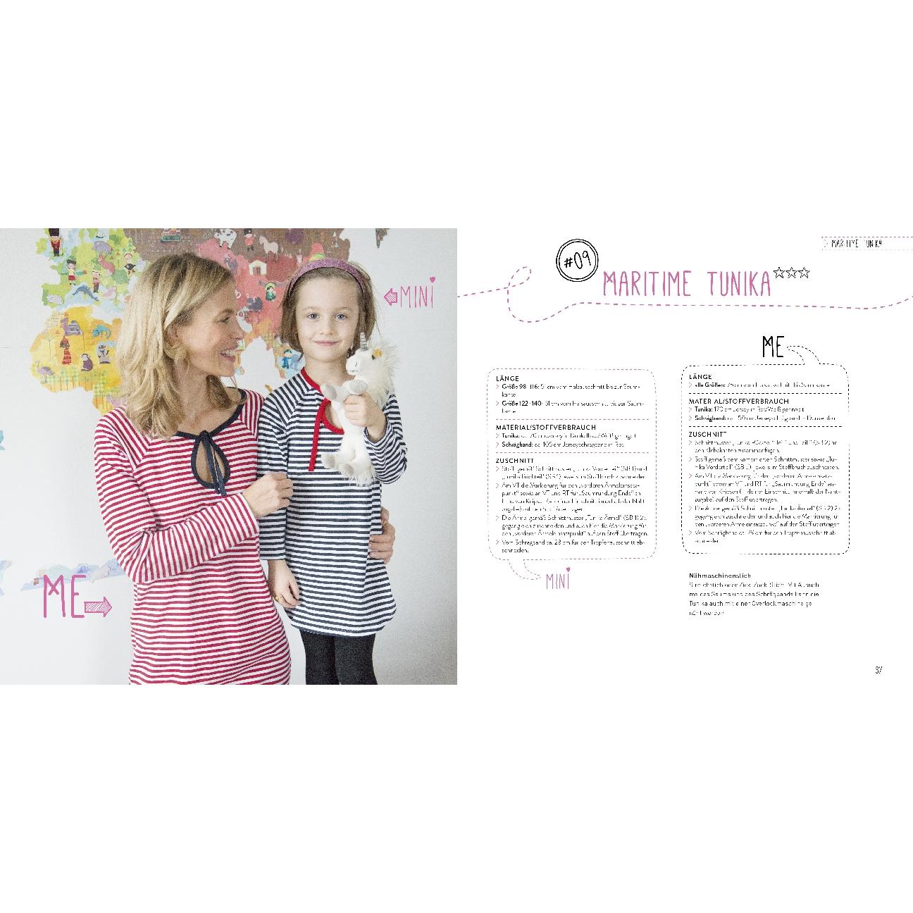 Thumbnail - Mini-Me Nähen, Ratgeber von Yvonne Jahnke