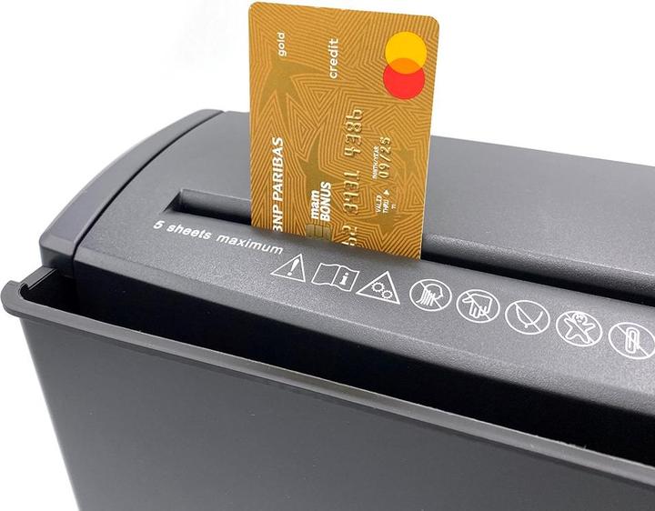 Actual product image Media-Tech Document shredder SHREDDER MT215, paper, foil, CD / DVD, credit cards (Strip cut)