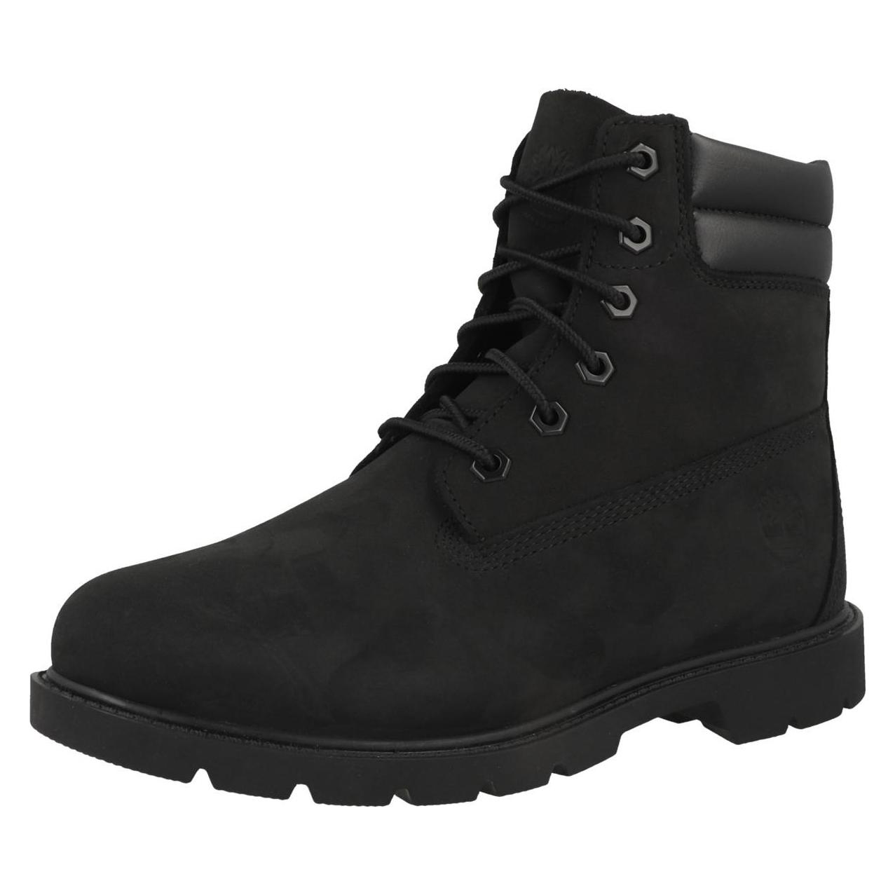 Timberland, Vrouwen, Laarzen, Stivale Impermeabile Linden Woods, Zwart, (40)
