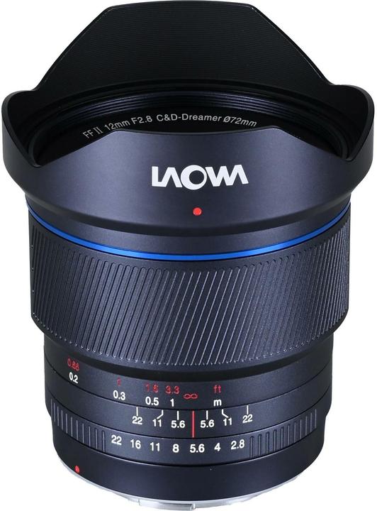 Image du produit Laowa 12mm F/2.8 Lite Zero-D FF MF 14-Blatt-Blende (Canon RF, Plein format)