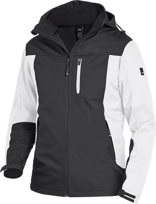 Image du produit FHB Veste softshell homme JANNIK blanc, anthracite taille 2XL (XXL)