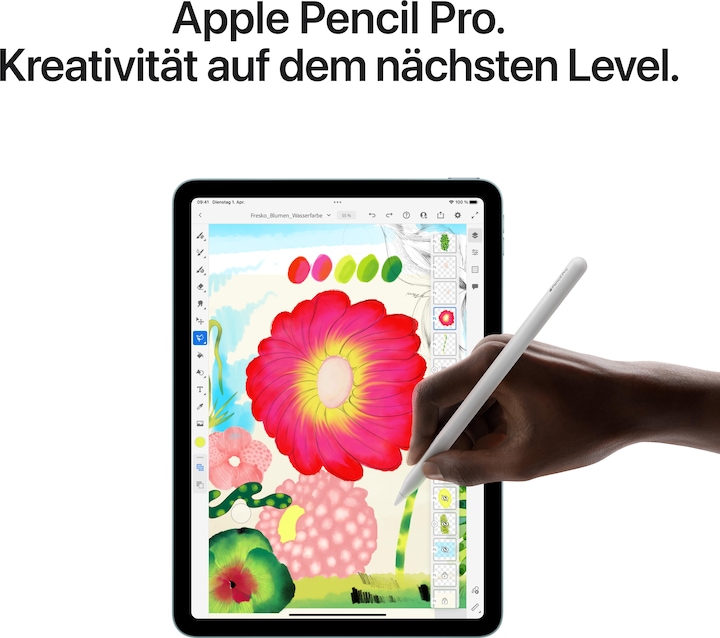 Actual product image Apple iPad Air 11 2025 (M3) (WLAN only, 11", 128 GB, Space Grey)